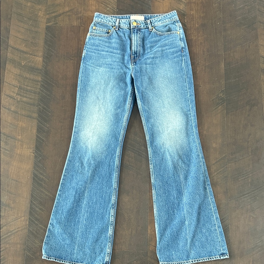 Ulla Johnson high rise flare jean size 28